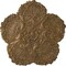 Ekena Millwork Shell Ceiling Medallion, Hand-Painted Rubbed Bronze, 25 5/8"OD x 1"P CM25SHRZS - alternate 1